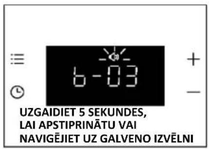 HAIER H6 ID2P3T1HTB - CEPEŠKRĀSNS IESLĒGŠANA/IZSLĒGŠANA - 1