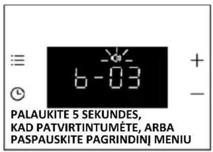 HAIER H6 ID2P3T1HTB - ORKAITĖS IJUNGIMAS / IŠJUNGIMAS - 1