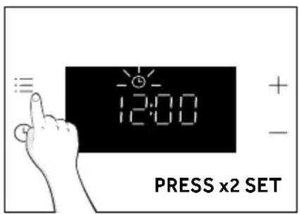 HAIER H6 ID2P3T1HTB - CLOCK SET - 1