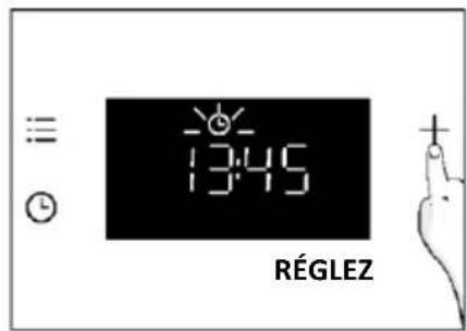 HAIER H6 ID2P3T1HTB - RÉGLAGE DE L'HORLOGE - 2