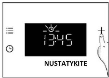 HAIER H6 ID2P3T1HTB - LAIKRODŽIO NUSTATYMAS - 2