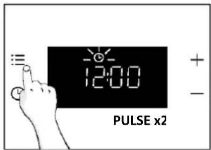 HAIER H6 ID2P3T1HTB - CONFIGURACIÓN DEL RELOJ - 1