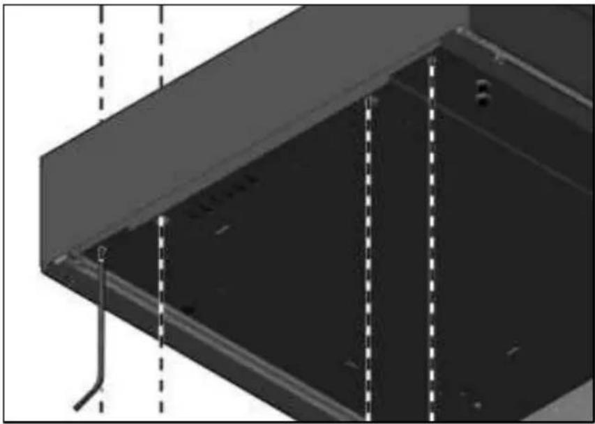 HAIER HWO15NVD6XB1 - Ajuste do painel dianteiro - 1