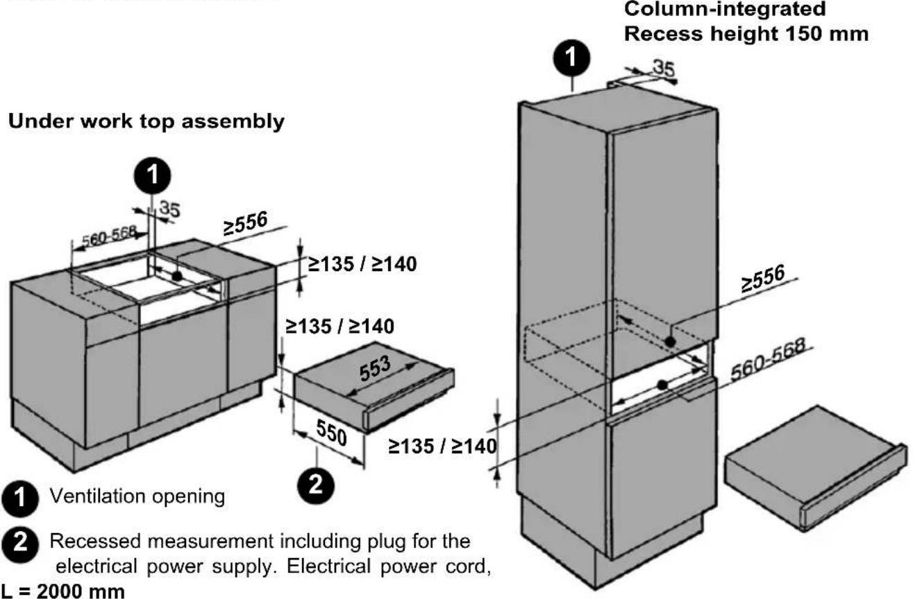 HAIER HWO15NVD6XB1 - Built-in measurements - 1