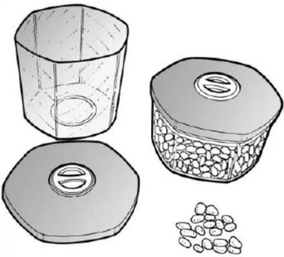 HAIER HWO15NVD6XB1 - Containers in tray - 1