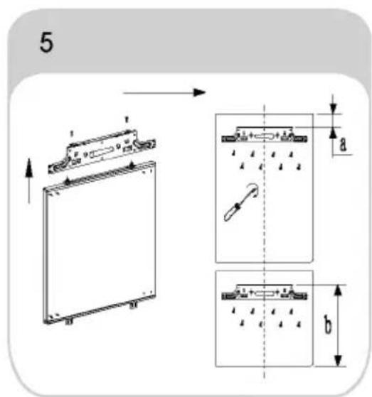 HAIER HAUN518EW - A takaróajtó felszerelése - 6