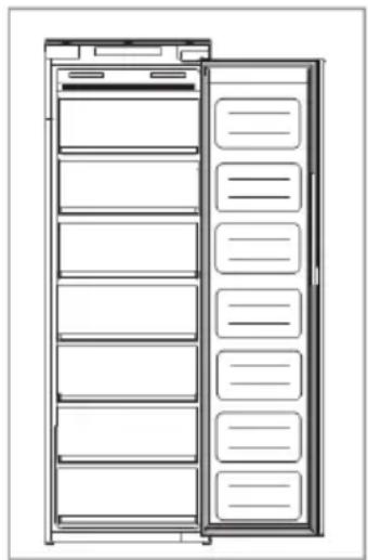 HAIER HAUN518EW - Przechowywanie - 1