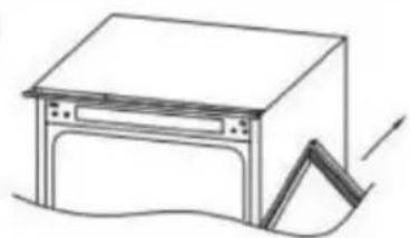 HAIER HAUN518EW - Inversione dello sportello dell'elettrodomestico - 2
