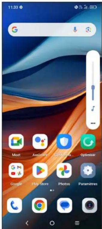 11:33 Meet Assistive Optimiser... Optimiser Google Play Store Photos Paramètres