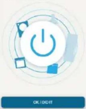 HAIER H6 ID2P5B3YTX - Turn OFF and then ON your appliance - 1