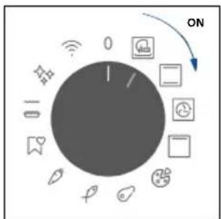 HAIER H6 ID2P5B3YTX - SWITCHING ON/OFF THE OVEN - 1