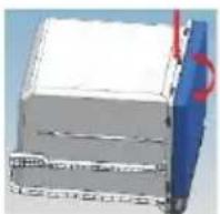 HAIER H4F272WEH1 - Procedimento per la pulizia del cassetto - 1