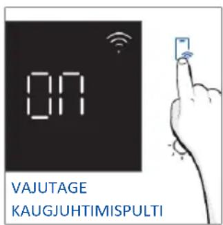 HAIER H6 ID2P5B3YTB - Kaugjuhtimispuldi aktiveerimine. - 2