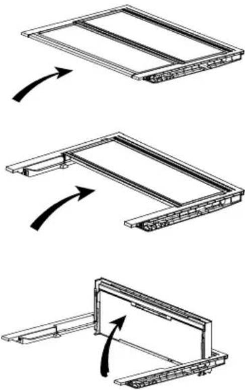 HAIER HDPW5618CNPW - Foldable shelf - 1