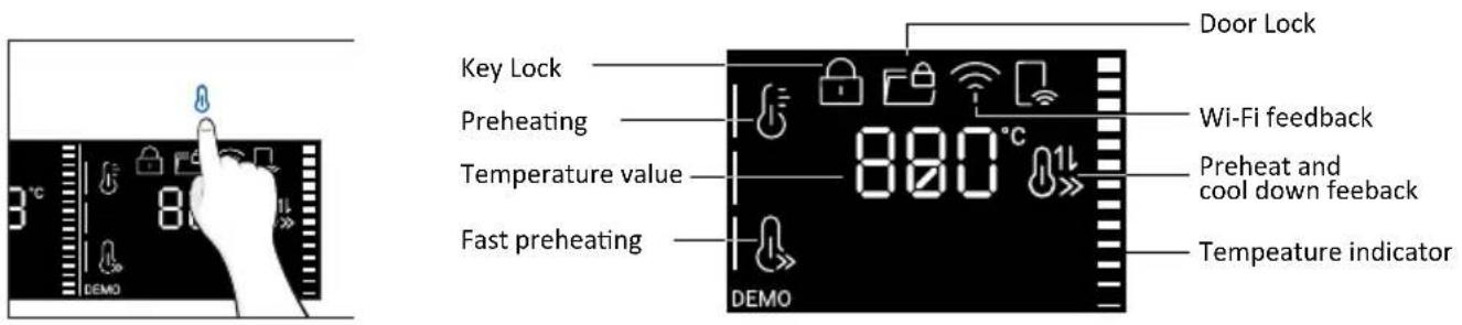 HAIER H6 ID25G3YTX - TEMPERATURE MENU - 1