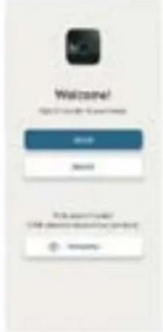 HAIER HDPW5618DNPW - Step 2 Create your account in the hOn-App or log in if you already have an account. - 1