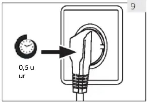 HOOVER HOWC023K - Fijnafstelling van de deur - 1