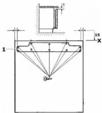 HOOVER HOMLSE68EWK - Instalace nábytkových dveří na spotřebič - 1
