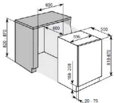 HOOVER HOMLSE68EWK - Reversing the door of your appliance - 2