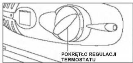 HOOVER HOMLSE68EWK - Włączenie urządzenia i ustawienie termostatu - 1