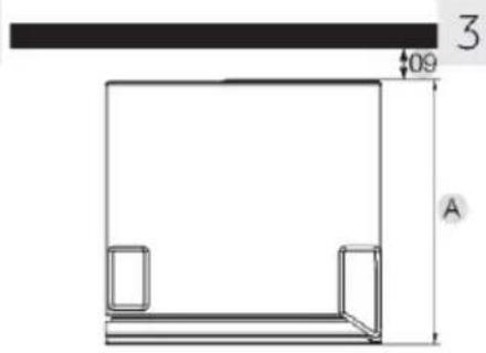 HOOVER HOWC034K - Requisitos de espaço - 3