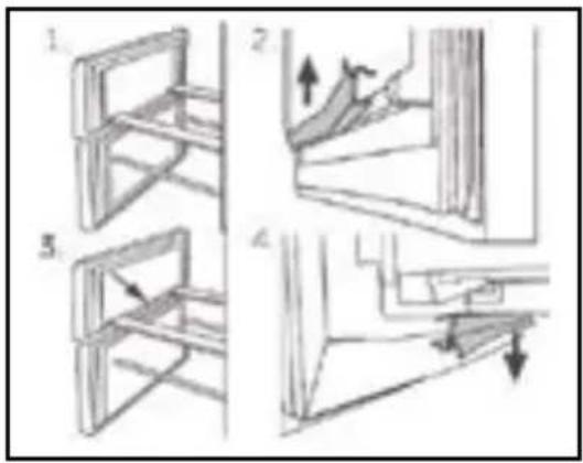 HAIER HDPW5620CNPW - Removable auxiliary door gaskets - 1