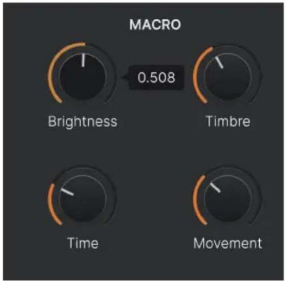 Arturia MiniBrute V - Potentiomètres Macro - 1