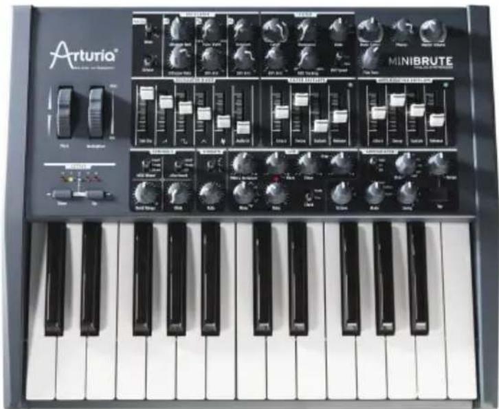 Arturia MiniBrute V - L'histoire du synthétiseur MiniBrute - 1