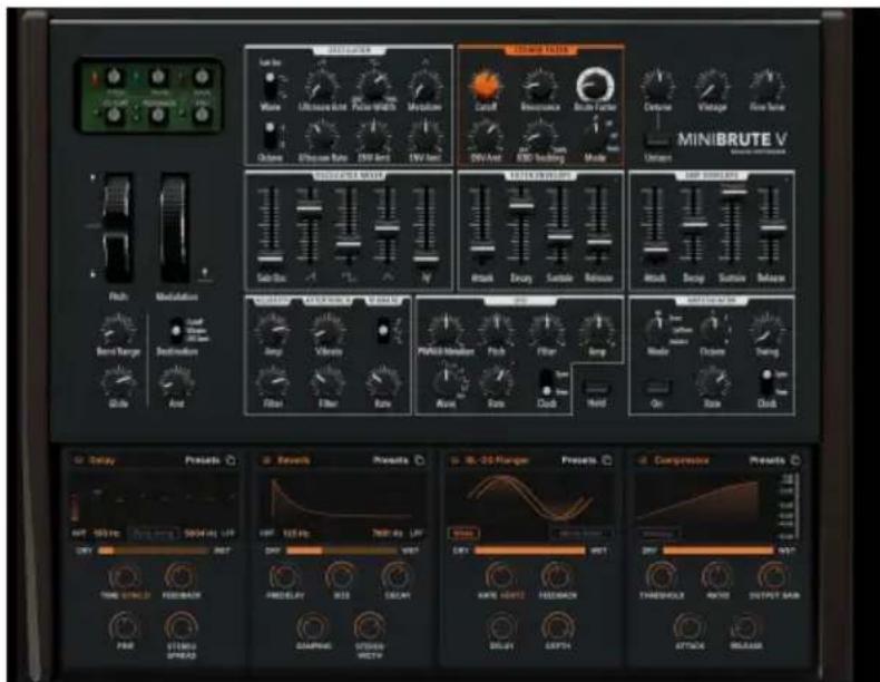 Arturia MiniBrute V - Pourquoi MiniBrute V ? - 1