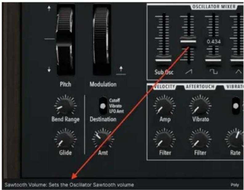 Arturia MiniBrute V - Descriptions des paramètres - 1