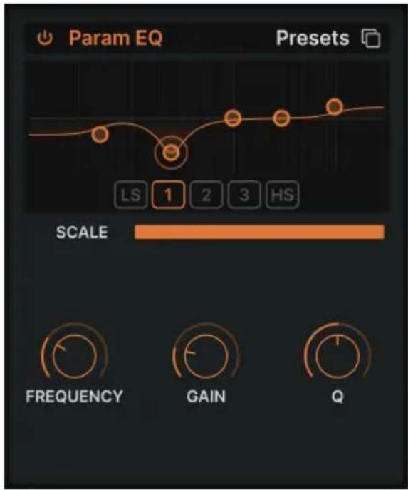 Arturia MiniBrute V - Parametric EQ - 1