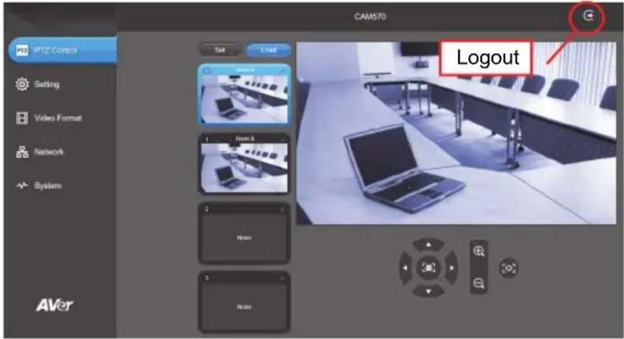 AVer CAM570 - Making a Connection through the Browser - 3
