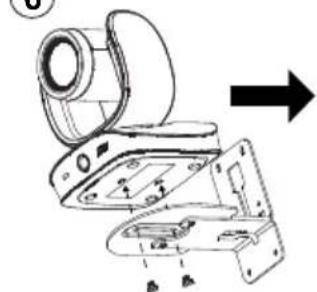 AVer CAM570 - Wall Mount Installation - 6