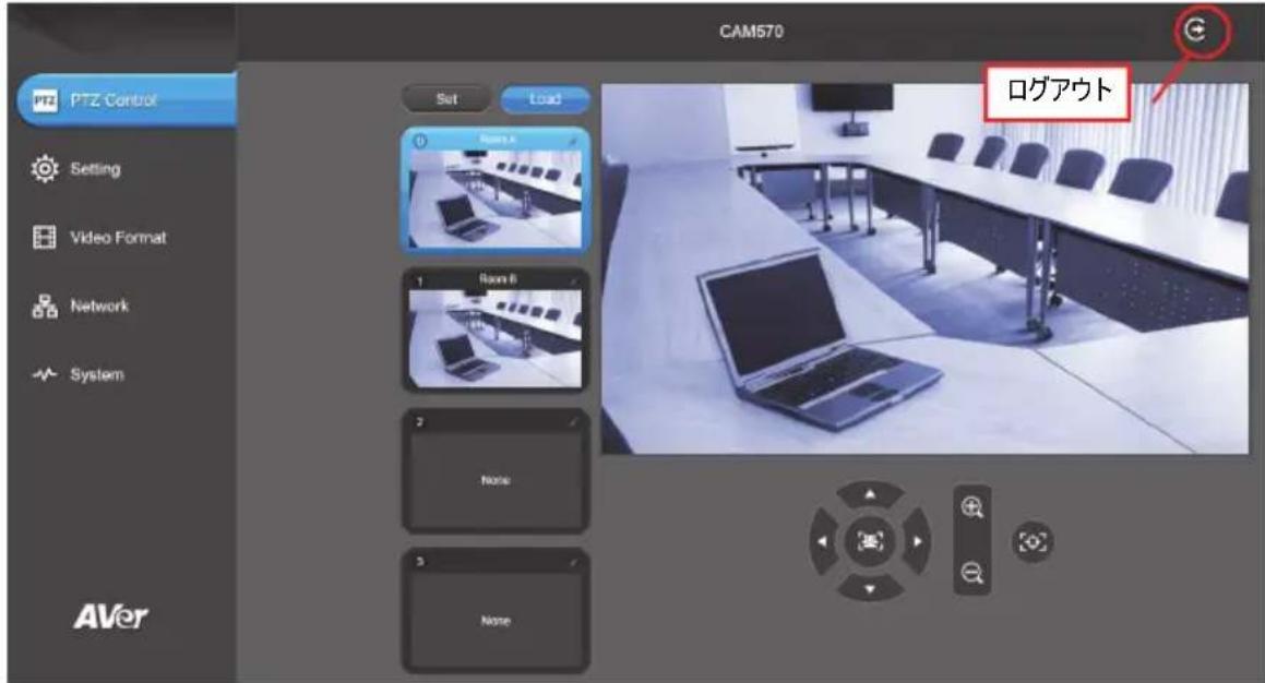 AVer CAM570 - ブラウザ経由での接続 - 3