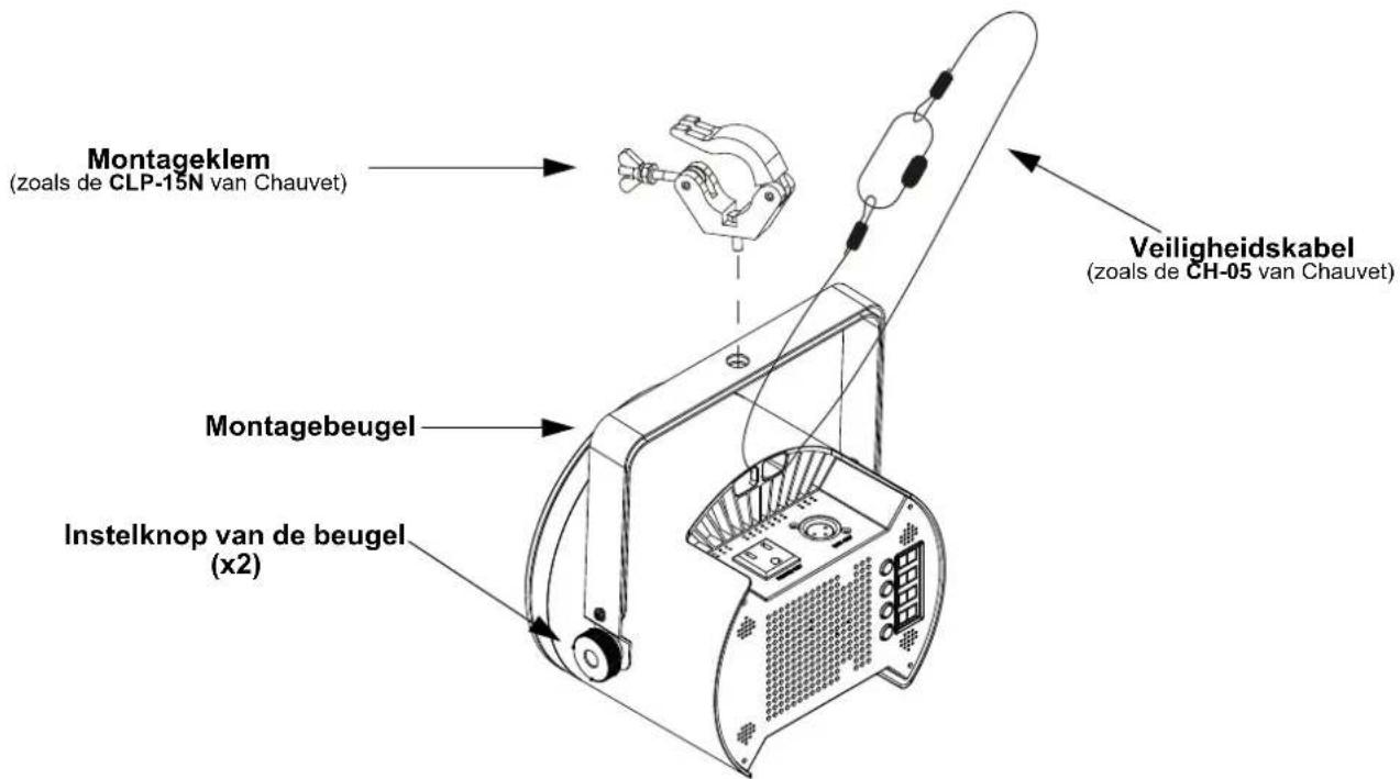 Chauvet COREpar Q60 ILS - Montagediagram - 1