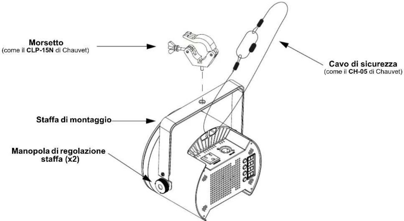 Chauvet COREpar Q60 ILS - Schema di montaggio - 1