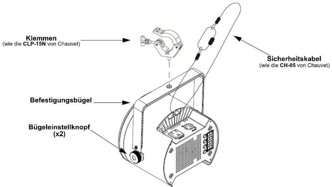 Chauvet COREpar Q60 ILS - Montageansicht - 1