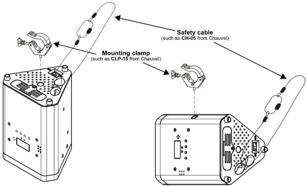 Chauvet EZLink Wedge Q3BT ILS - Mounting - 1