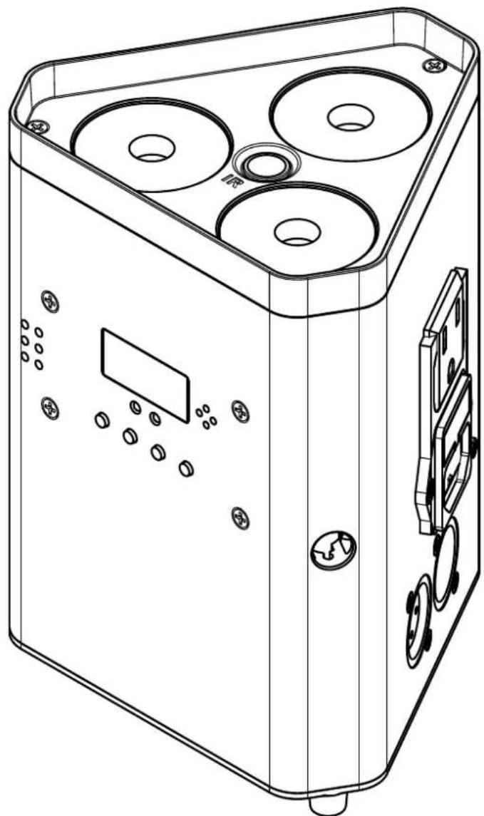 Chauvet EZLink Wedge Q3BT ILS - Quick Reference Guide - 1