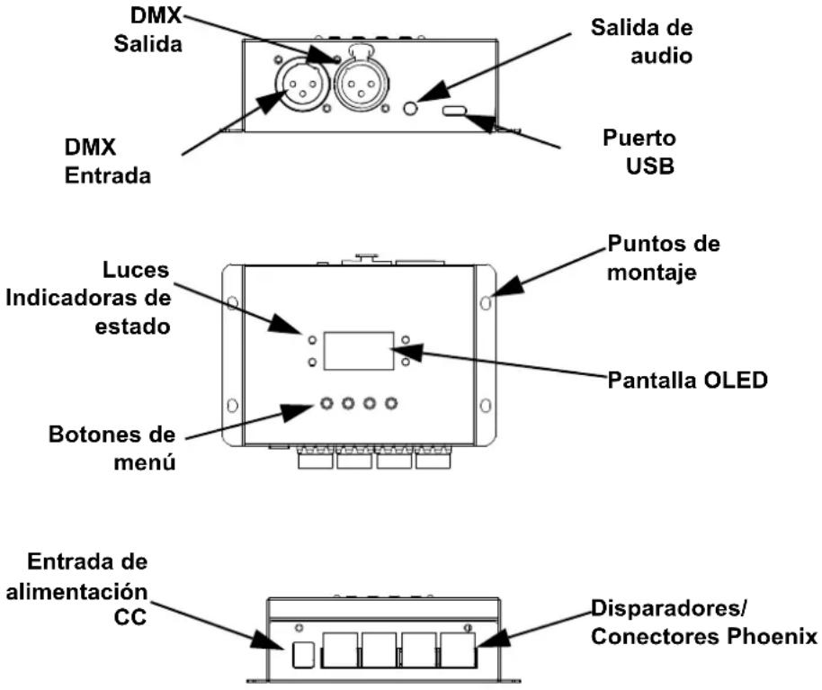 Chauvet DMX-RT4 - Descripción del producto - 1