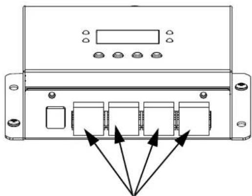 Chauvet DMX-RT4 - Verbindungsübersicht - 1