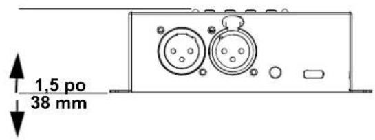 Chauvet DMX-RT4 - Dimensions - 2