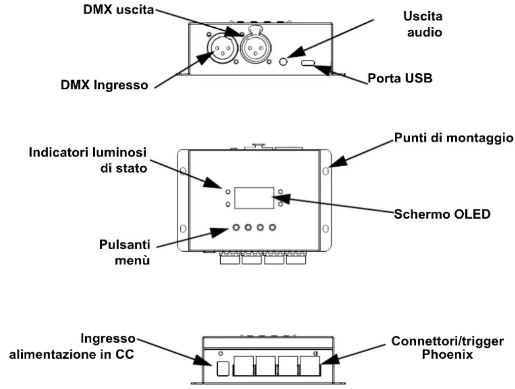 Chauvet DMX-RT4 - Descrizione del prodotto - 1
