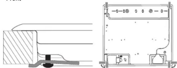 INDESIT IPG 751 S (GR) EV - Hook fastening diagram - 3