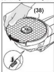 BOSCH GWS 27-230 PR Professional - Быстрозажимная гайка SDS-clip - 1