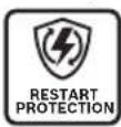 BOSCH GWS 27-230 PR Professional - Protectie la repornire - 1