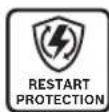 BOSCH GWS 27-230 PR Professional - Protección contra rearranque - 1
