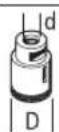 BOSCH GWS 27-230 PR Professional - Hurtigspennmutter SDS-clic - 3