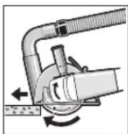 BOSCH GWS 27-180 JR Professional - Ciecie kamienia - 1