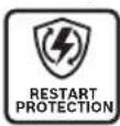 BOSCH GWS 27-180 JR Professional - Protectie la repornire - 1